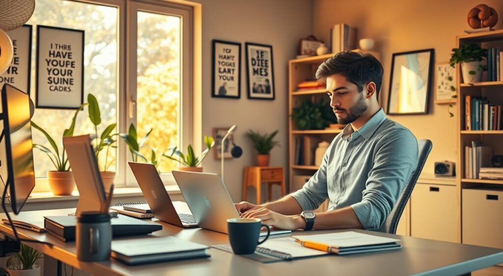 como trabalhar em casa